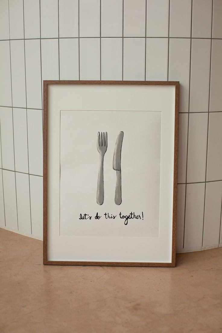 Digital Tokyo Coffee Shop Wall Art Print